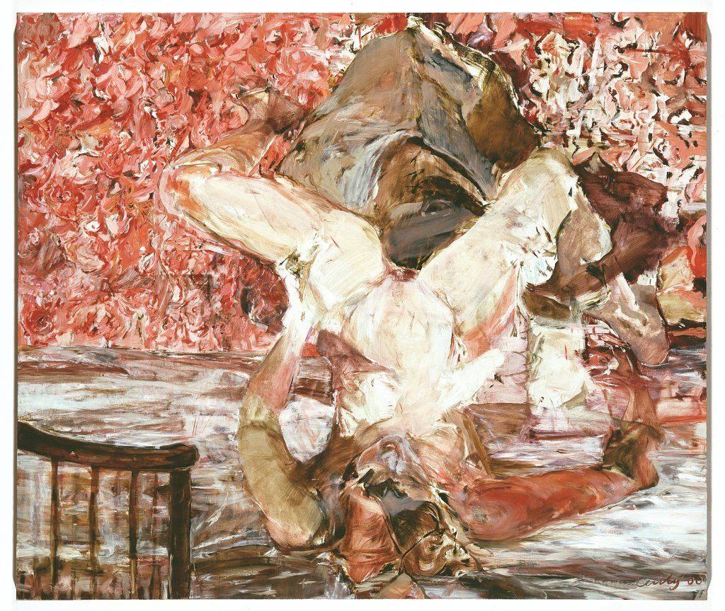 Single Room Furnished Cecily Brown 2000 oil on canvas. Image via CFA Berlin.