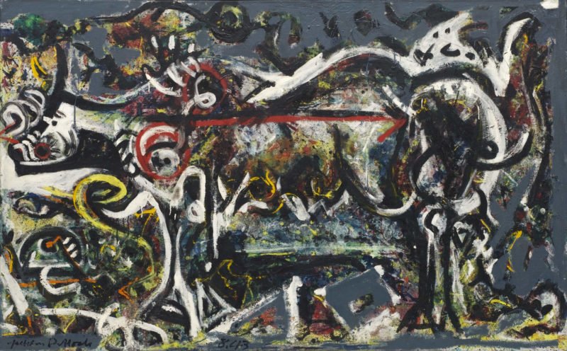 1 Jackson Pollock The She Wolf 1943