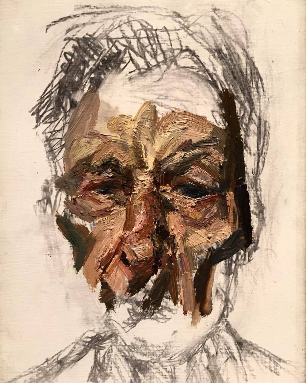 Lucian Freud Self Portrait 2002