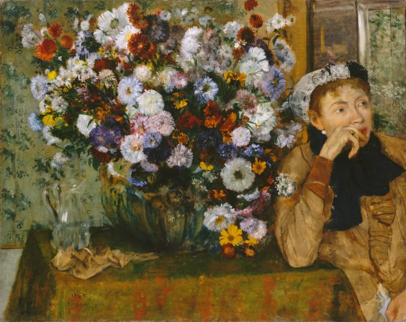 6948a1c6 degas a woman seated beside a vase of flowers madame paul valpinccca7on