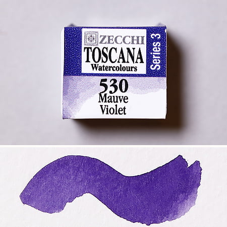 El color mauve violeta y el pigmento cobalto violeta