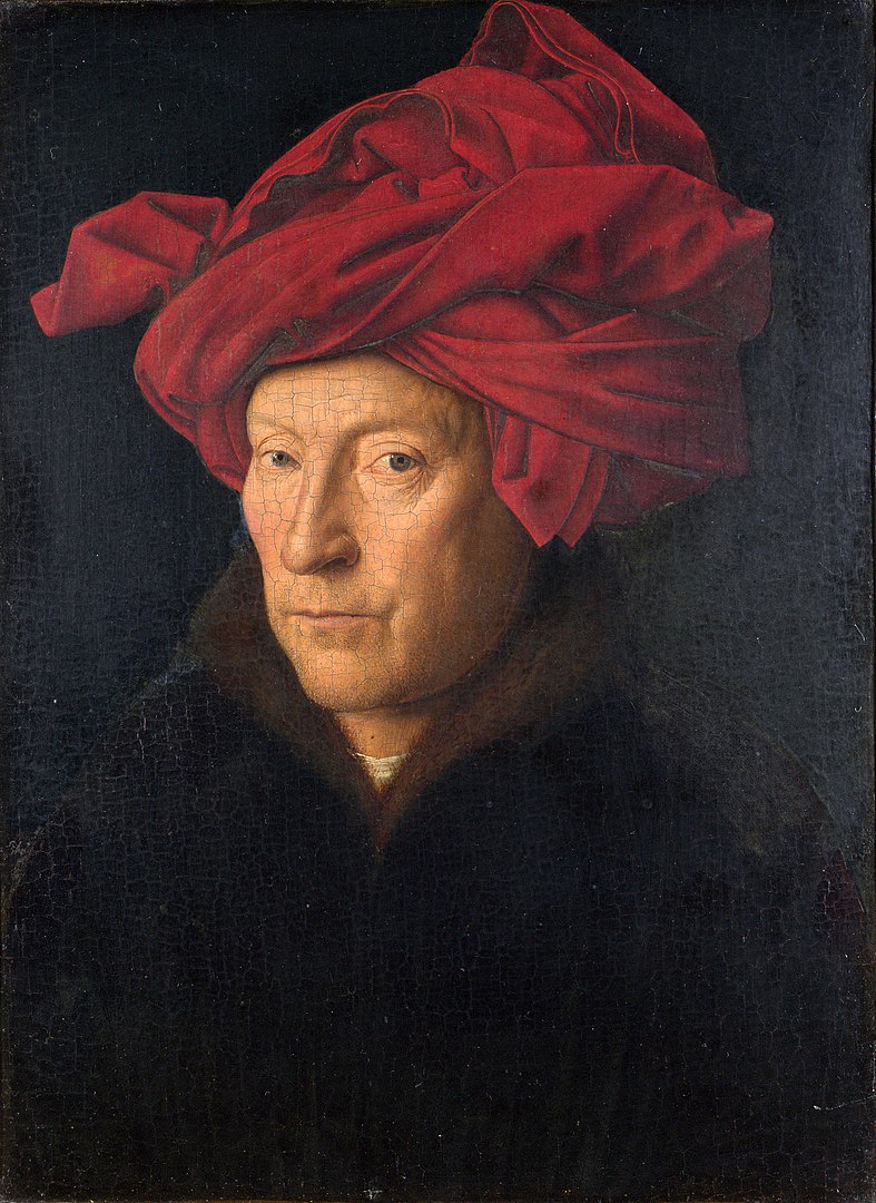 787px portrait of a man by jan van eyck small