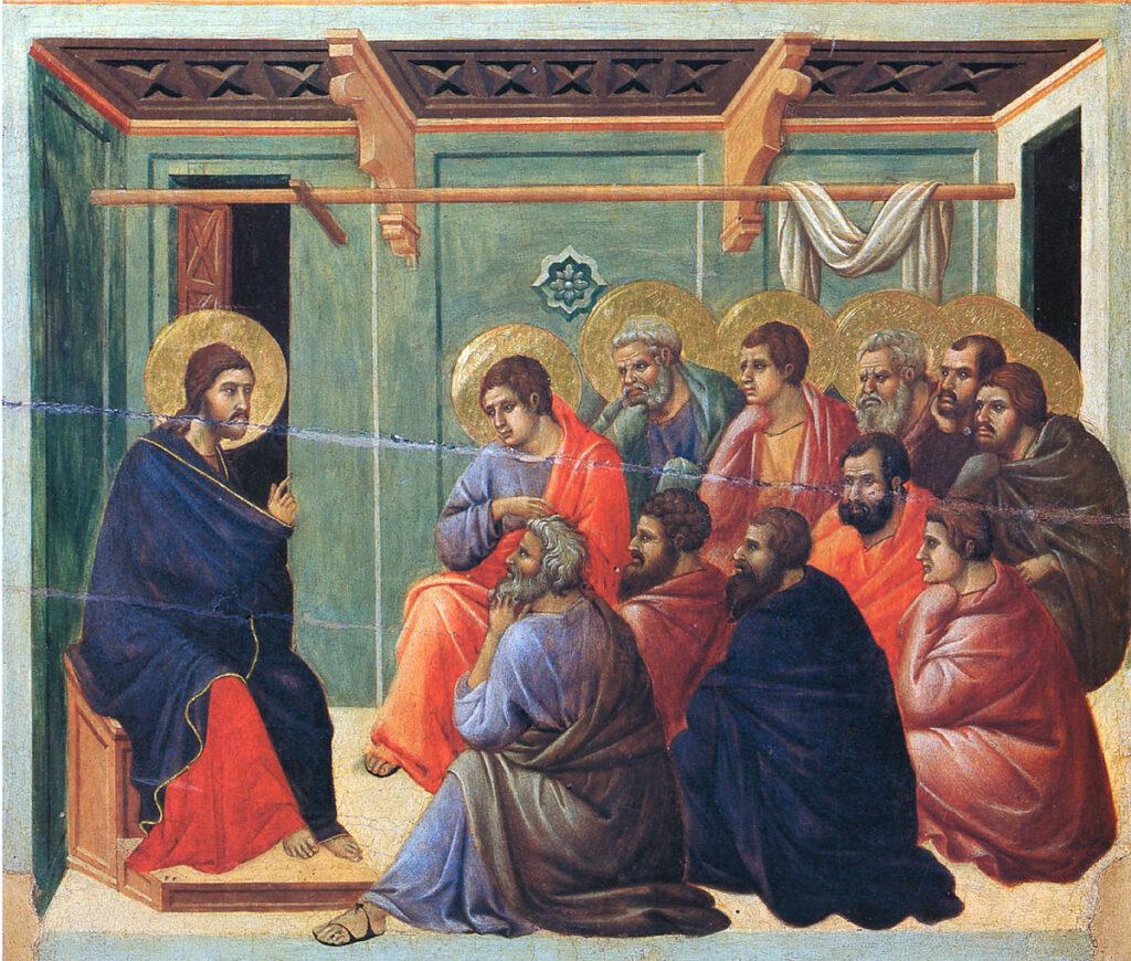 christ preaches the apostles 1311