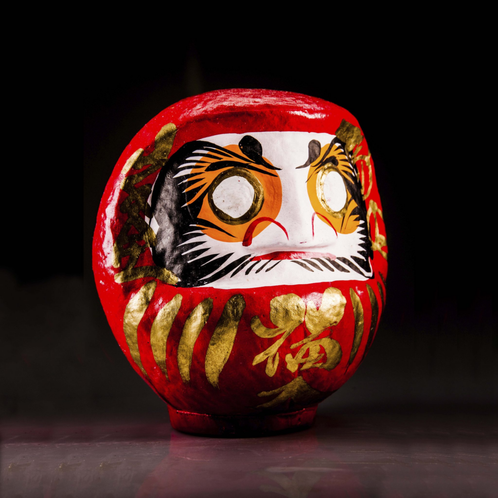 Pigmentos japoneses, daruma