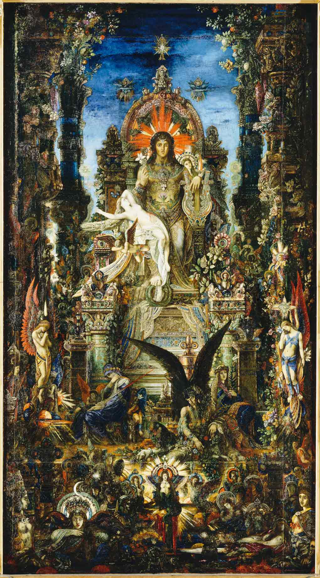 00 jupiter and semele by gustave moreau