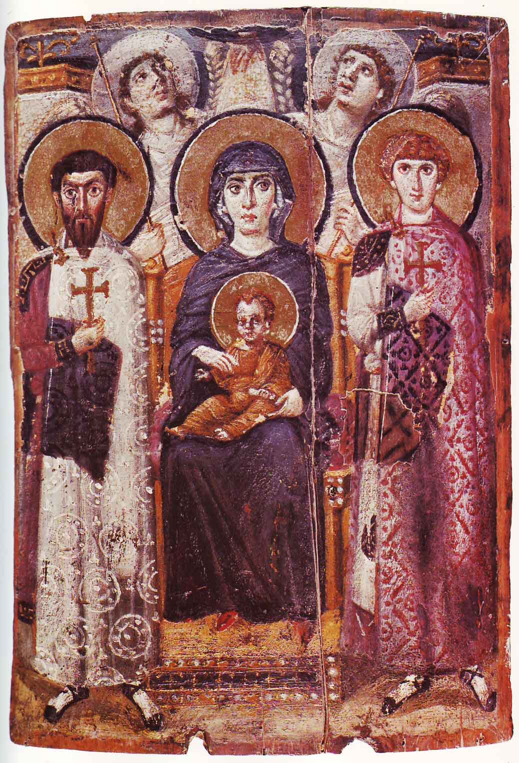 00mary child icon sinai 6th century